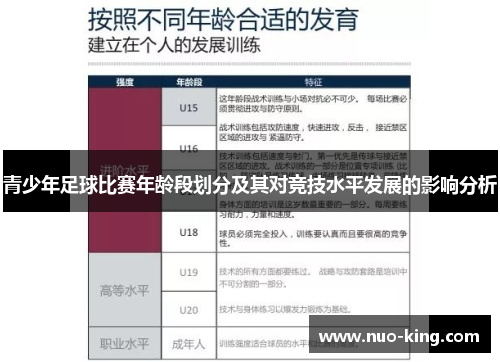 青少年足球比赛年龄段划分及其对竞技水平发展的影响分析